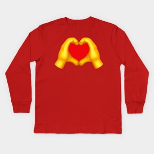 Valentine Kids Long Sleeve T-Shirt